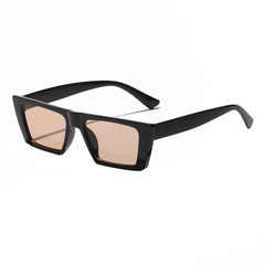 Men's Vintage Oversized PC Square Wooden Sunglasses