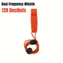 Emergency Whistles 4 Pack - Ultra Loud 120 Decibels