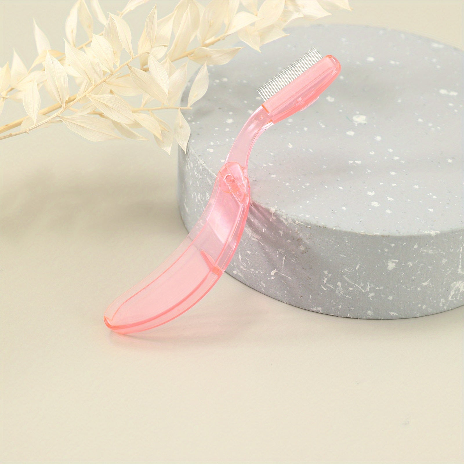 Metal Folding Eyelash Comb for Grooming Eyebrow & Eyelash