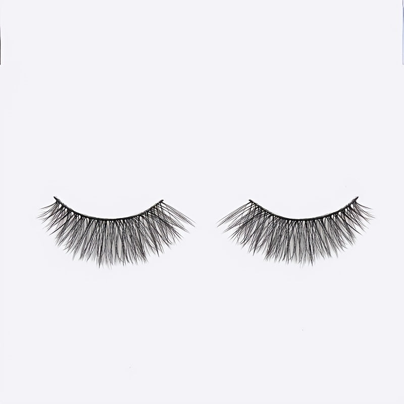 6 Pairs 5D Winged End Eye Elongated Eyelashes Natural Curly Cat Eye Lashes Fox E