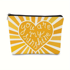 Sunshine Makeup Bag, Inspirational Gift for Daughters & Teachers