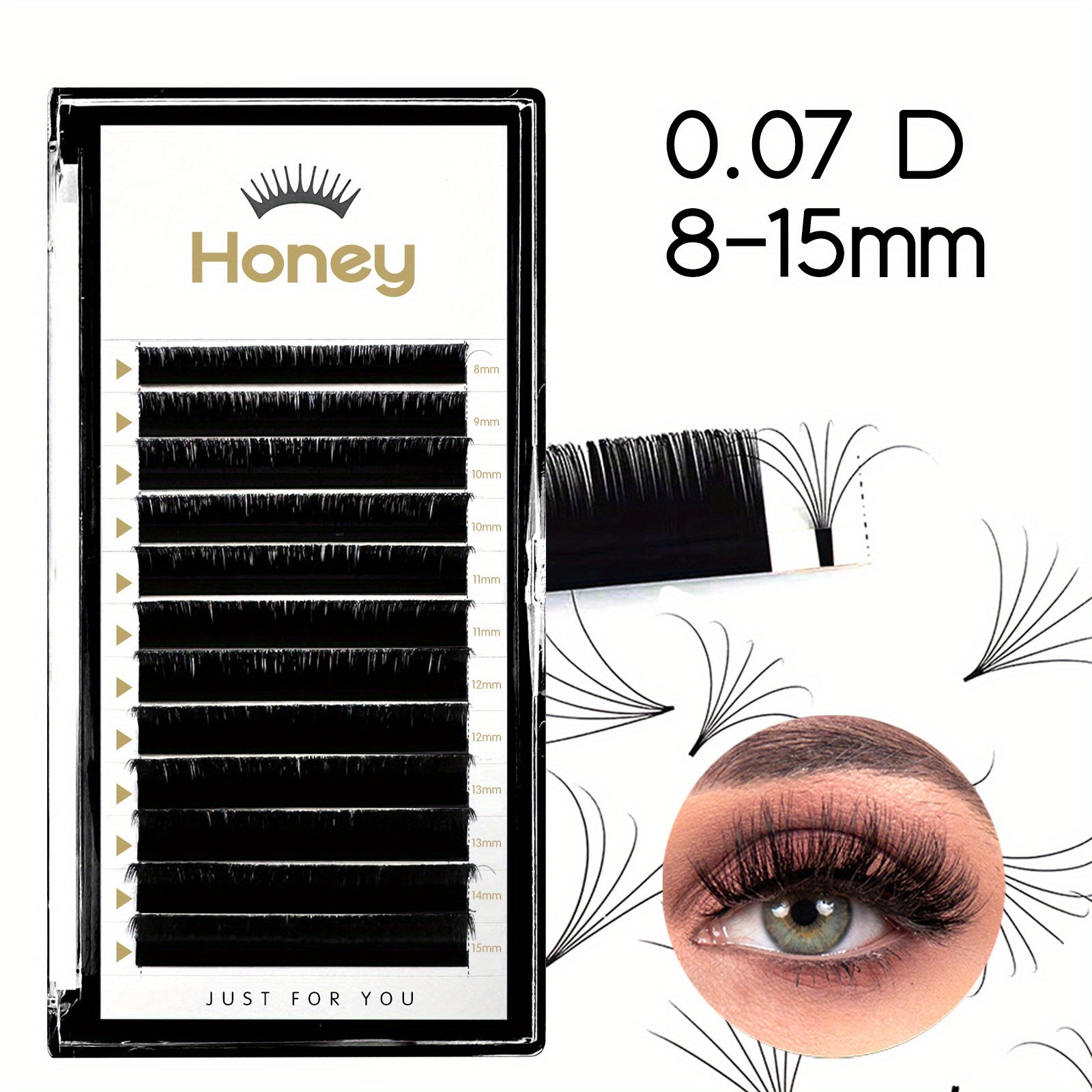 Mixed Easy Fan Eyelash Blomming Flower Volume Fan Lashes
