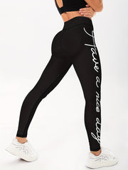 Printed Yoga Pants High Stretch Fitness Leggings