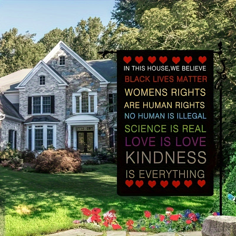 12x18 Inch Double Sided Lives Matter Garden Flag Outdoor Decor