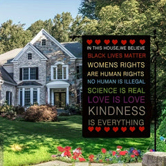 12x18 Inch Double Sided Lives Matter Garden Flag Outdoor Decor