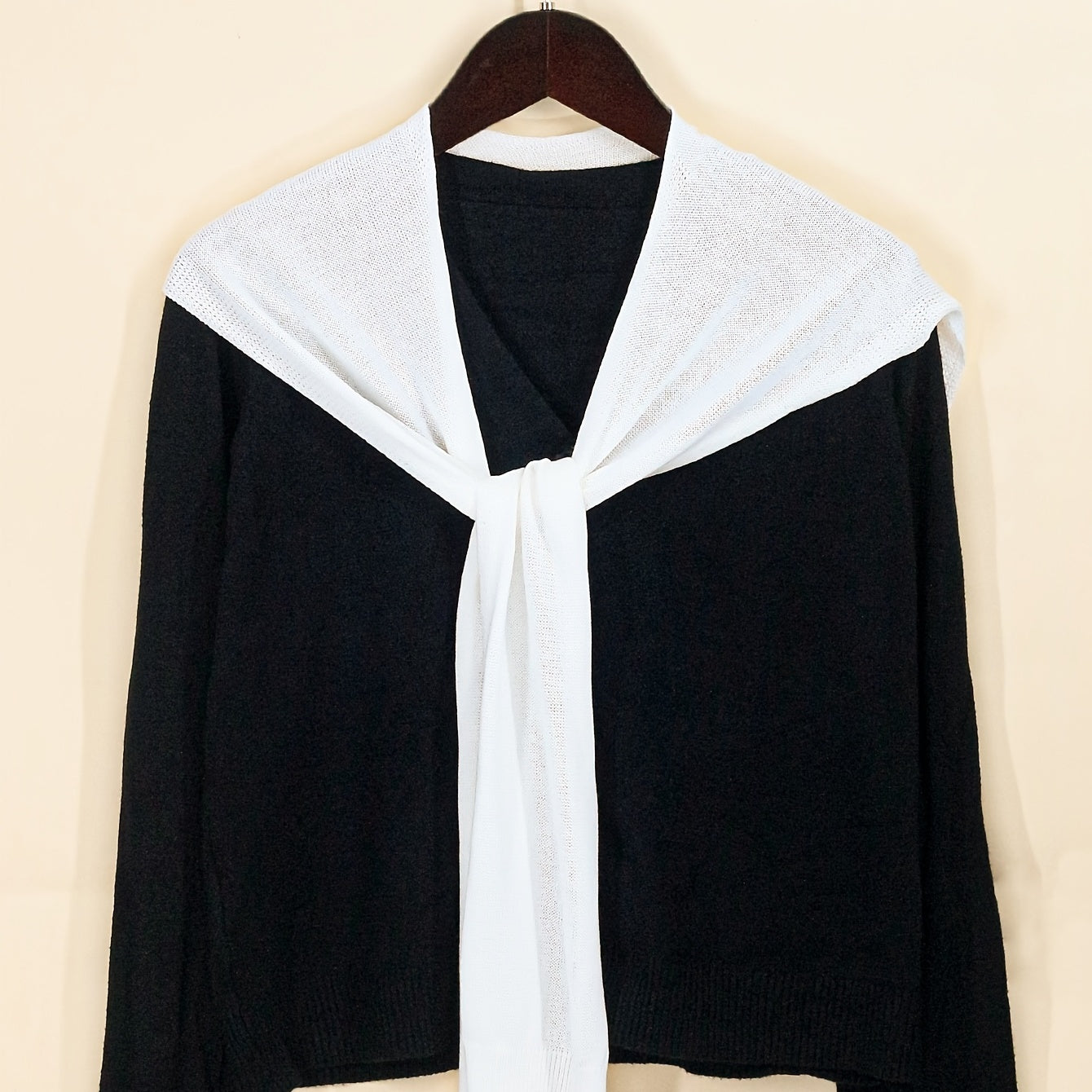 Classic Knit Faux Collar for Women
