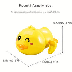 Baby Clockwork Little Yellow Duck Bath Toy