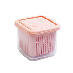 Thickened Double Layer Fresh Keeping Box Refrigerator Crisper