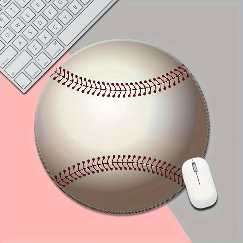 Round Ball Mouse Pad Non-slip Rubber Fun Game Office Laptop Mouse Pad