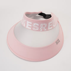 Candy Transparent Sun Hat Women UV Protection Travel Beach Hats