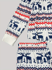 Elk & Geo Print Loungewear Set