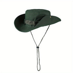 Women's Wide Brim Bucket Hat Summer Sunscreen Beach Fisherman Cap