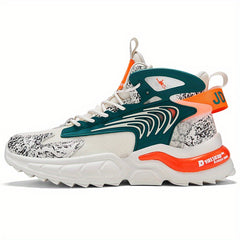 Men's Casual Lace-up Sneakers Comfortable Walking Shoes