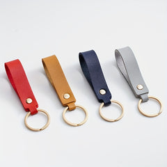 Classic Leather Keychain For Men Bag Charm