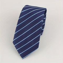 Men's Wide Business Suit Tie - Formal Work Marriage Students