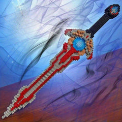1168pcs Building Blocks Model Kit Colorful Detailed Sword Perfect Gift