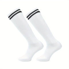 Anti Slip Football Socks Moisture-wicking Over The Calf