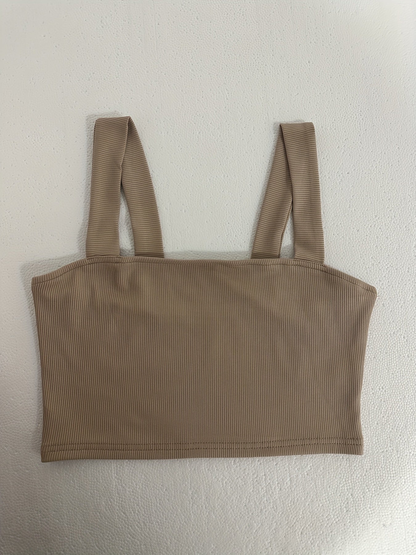 Square Neck Tank Top Backless for Summer