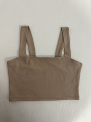 Square Neck Tank Top Backless for Summer