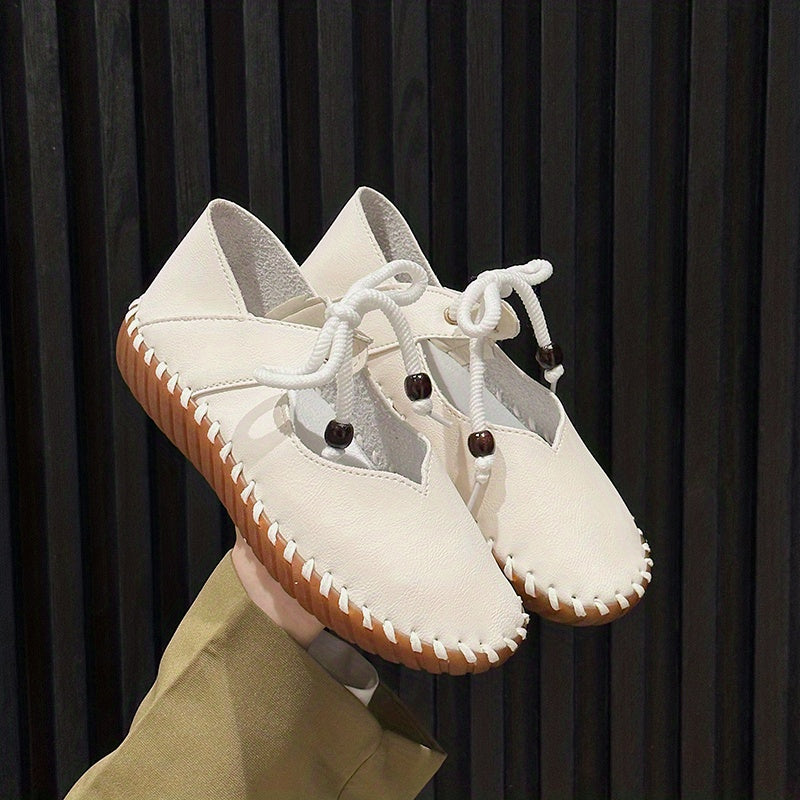 Women's Cut Out Lace Up Oxfords Non Slip Sneakers