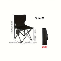 Leisure Folding Chair Ergonomic Durable Breathable Outdoor Camping Fishing
