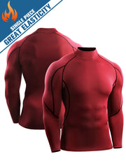 Men's Quick Drying Long Sleeve Crew Neck Shirt