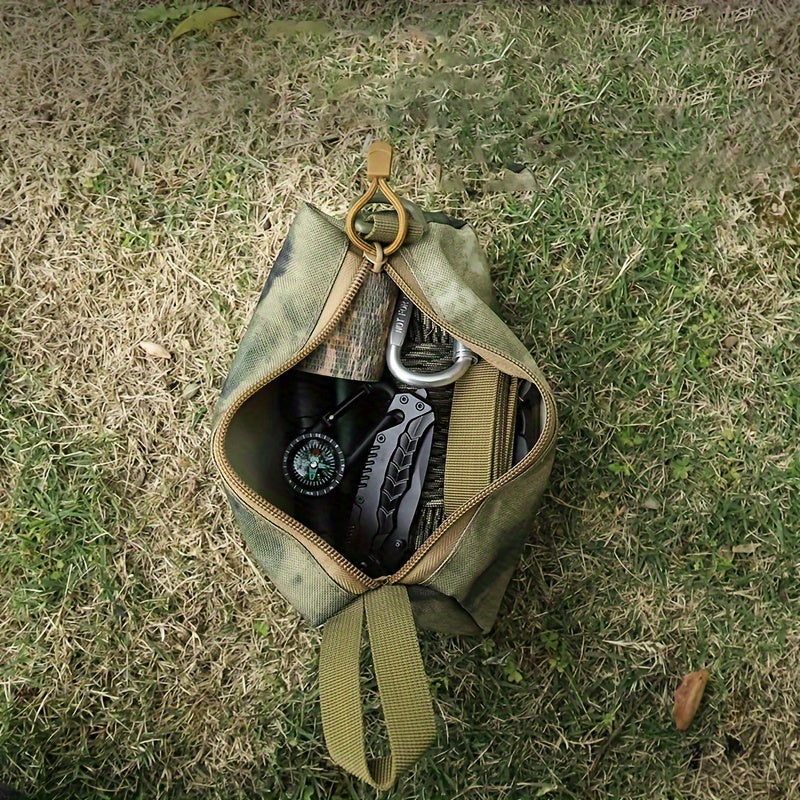 Camo Waterproof Storage Bag for Ropes & Compass
