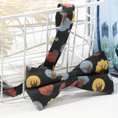 Colorful Forest Pattern Bow Tie for Boys and Children
