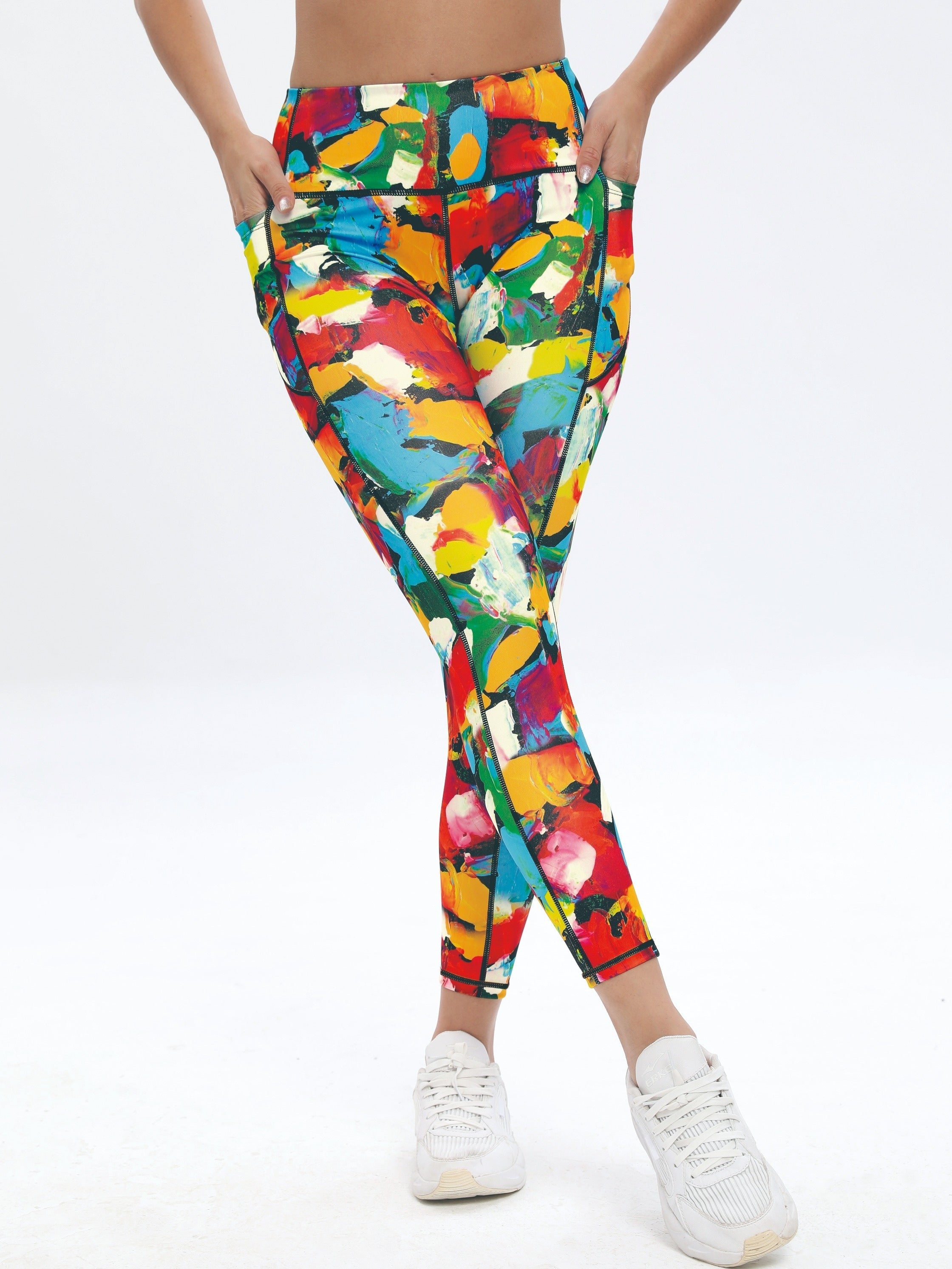 High Waist Yoga Leggings with Pocket Women's Activewear