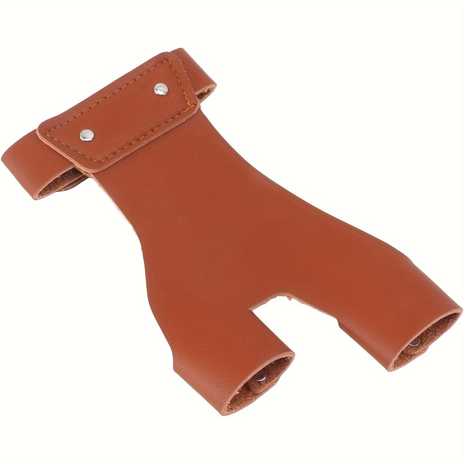 1pc Cowhide Archery Protection Glove 2 Finger