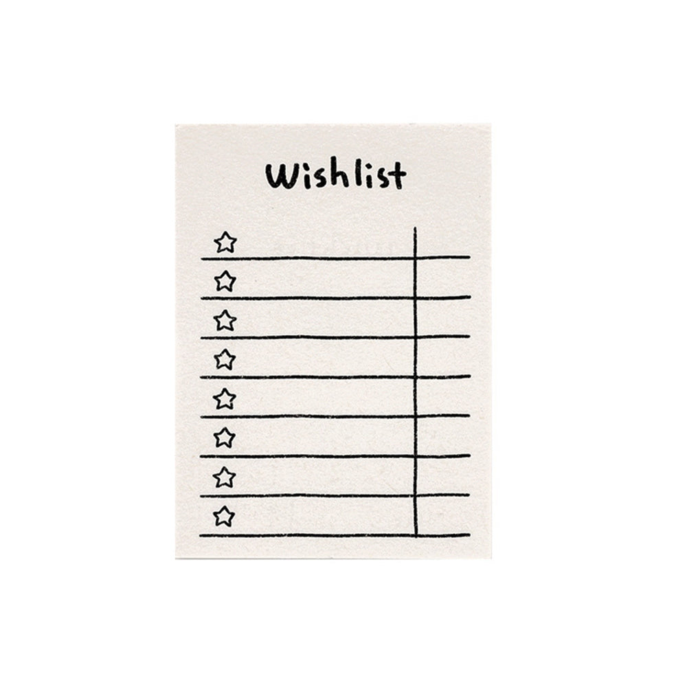 Mini Note Pad with Surprising Patterns - Portable To Do List Organizer