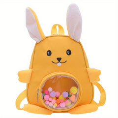 Kids' Cartoon Rabbit School Bag Lightweight Backpack