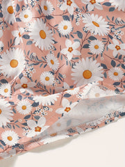 Baby Girls Floral Sleeveless Cami Dress for Summer