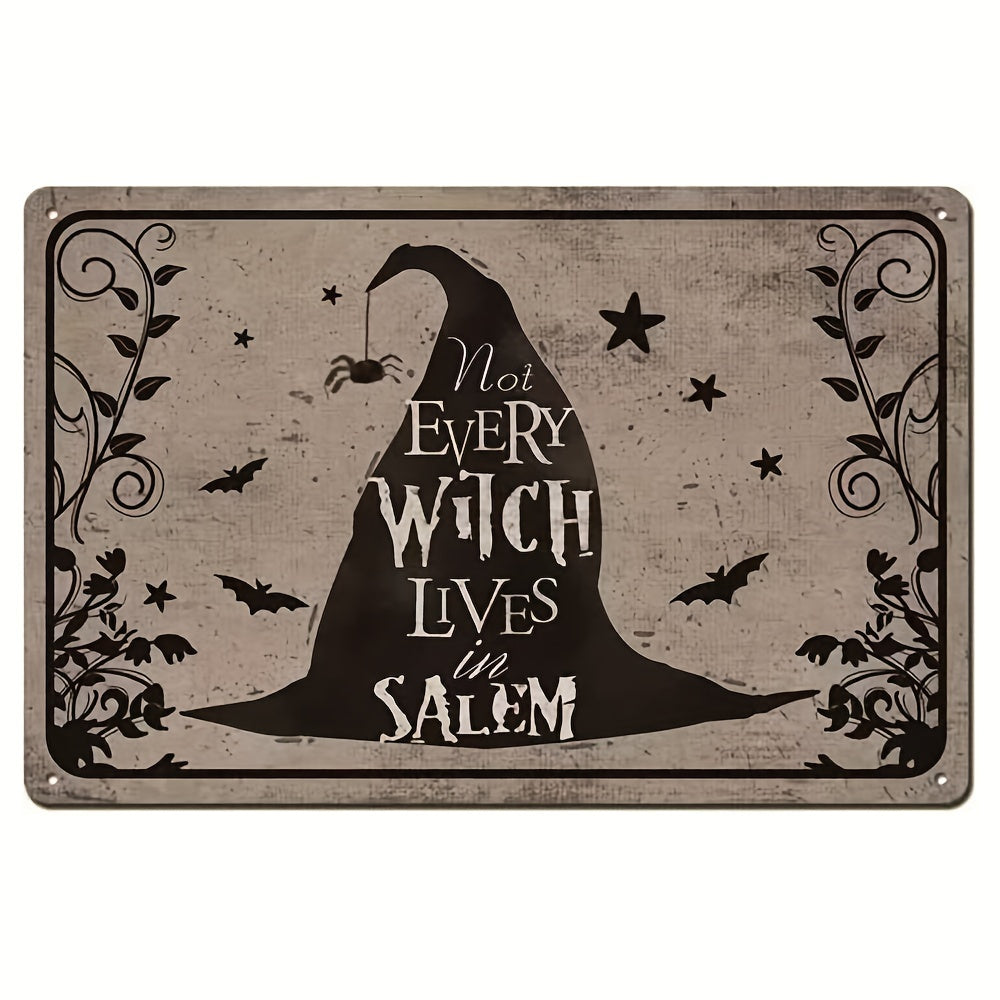 Witches Parking All Others Will Be Toad Halloween Decoration Iron Poster