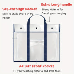 Large Poster Storage Bag for Teachers Classroom Organization