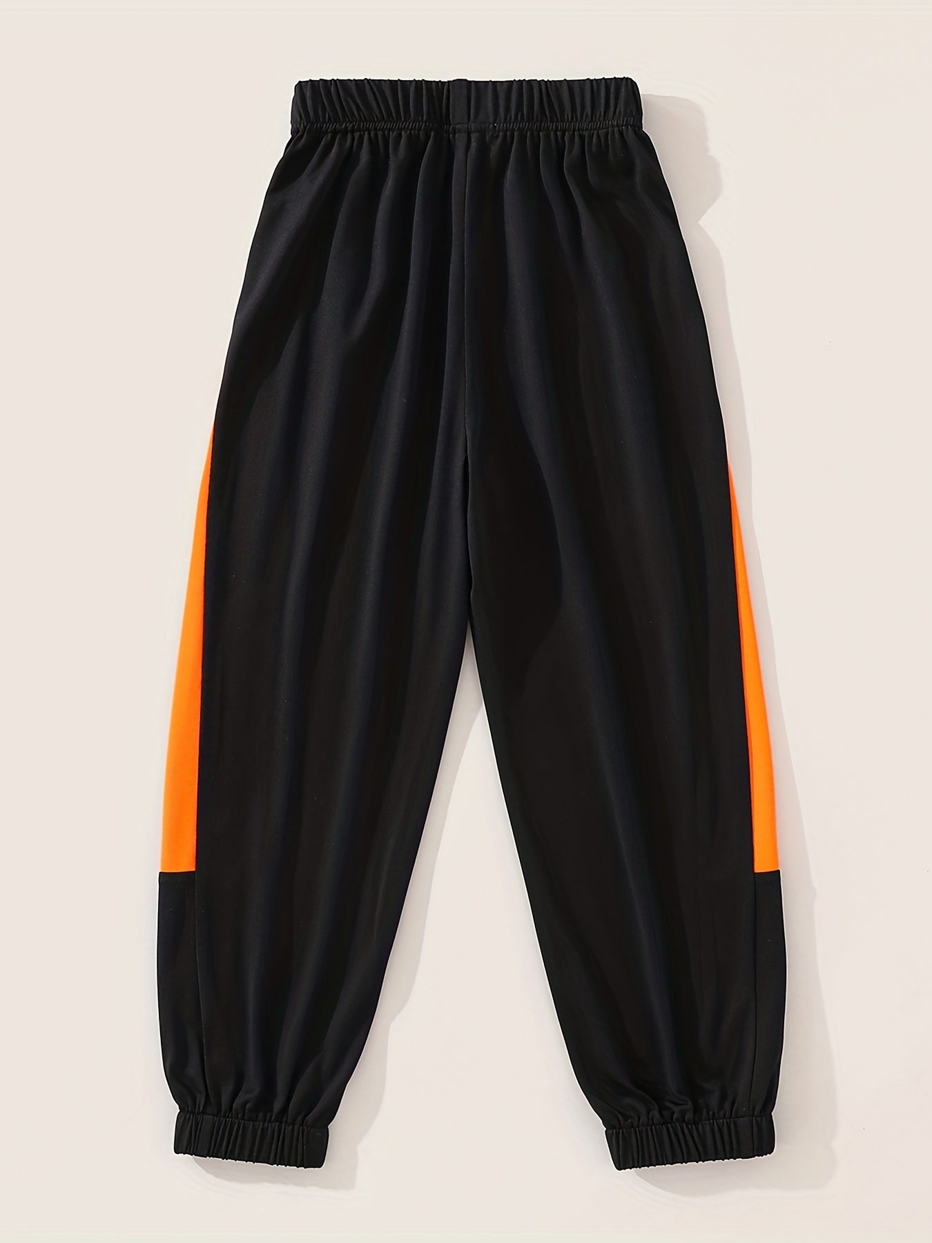 Kid's Clash Sweatpants THE WARRIOR Print Elastic Waist Pants Boy's Clothes