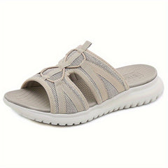 Women's Breathable Mesh Slides Soft Sole Shoes Lightweight Summer Shoes
