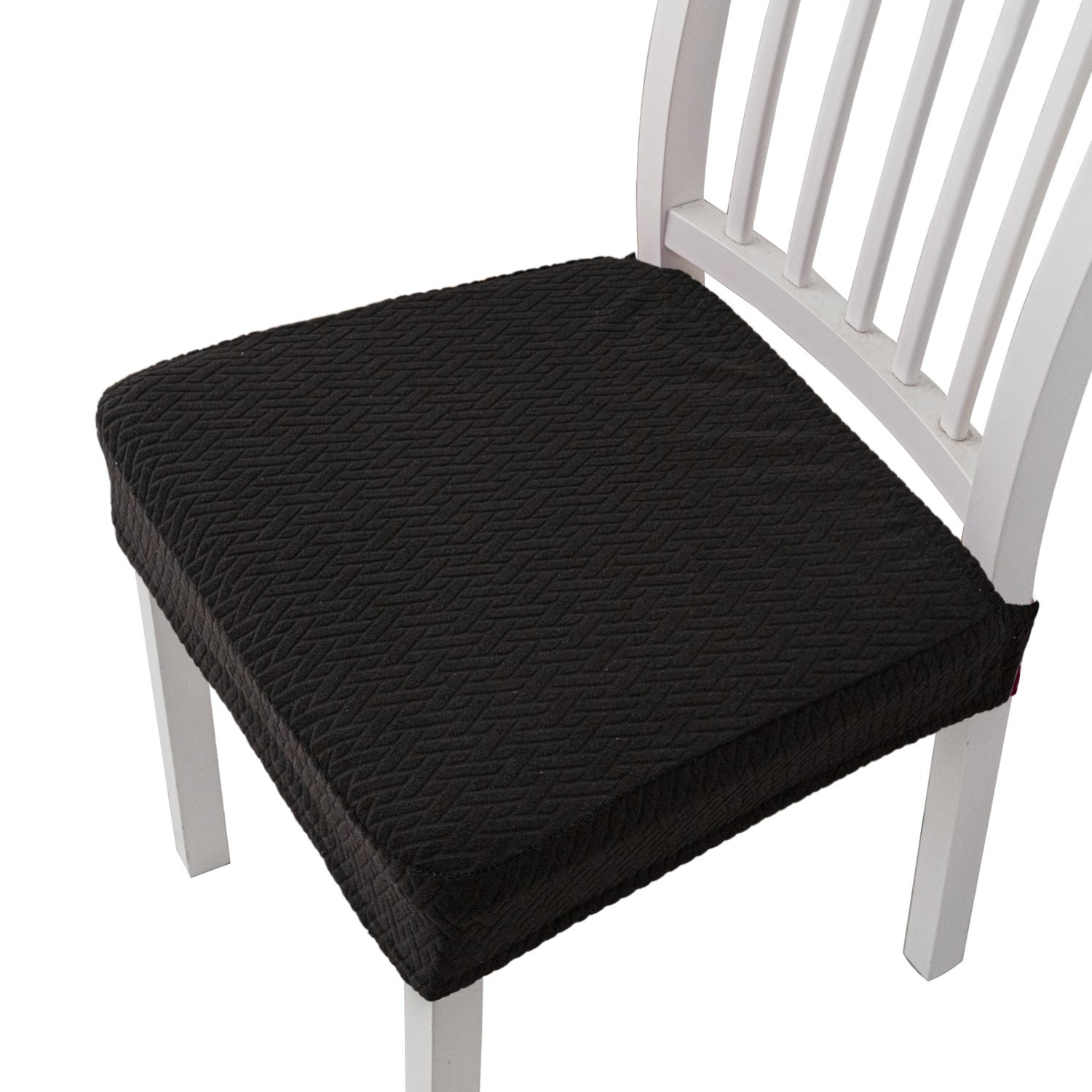 Plaid Jacquard Chair Cushion Cover Anti-slip Stool Cushion