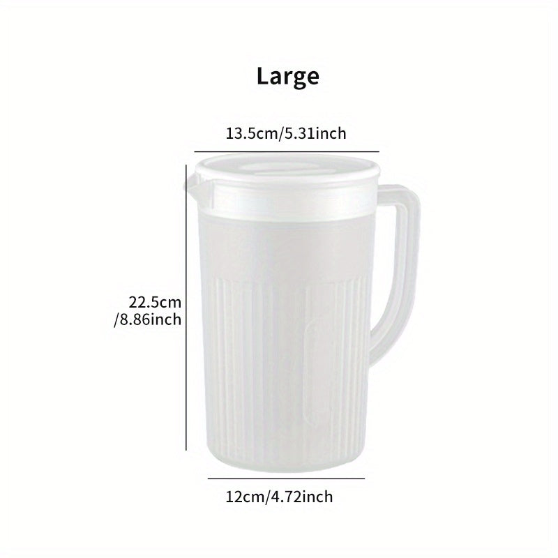 High Temp Resistant Water Jug with Lid for Summer Drinks