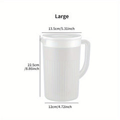 High Temp Resistant Water Jug with Lid for Summer Drinks