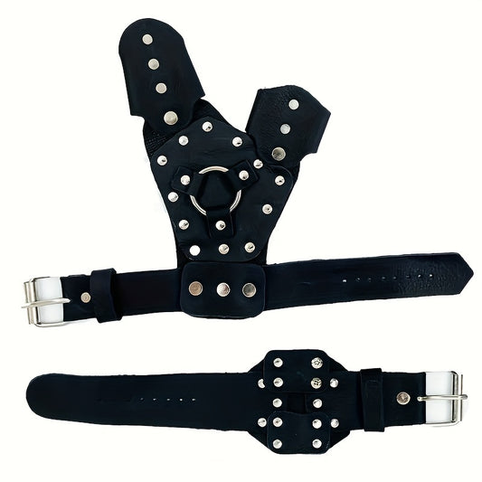 Outdoor Fishing Wrist Guard with Steel Plate Slingshot Protection
