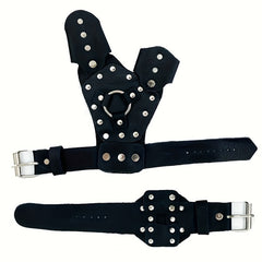 Outdoor Fishing Wrist Guard with Steel Plate Slingshot Protection