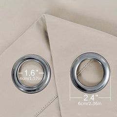 Grommet Top Velvet Curtains for Bedroom Living Room