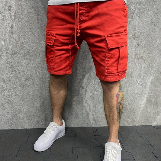 Men's Lightweight Drawstring Cargo Shorts