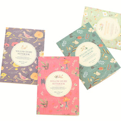 Flower Pattern Notebook Mini Pocket Stationery Gift Carry Notepad