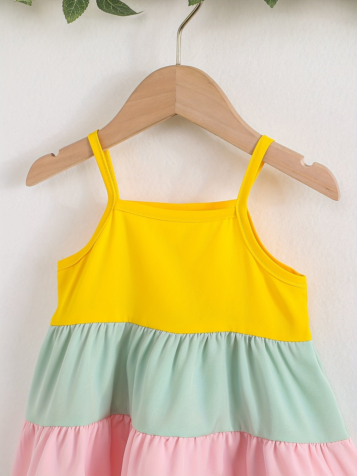 Baby Girls Sleeveless Cami Dress for Summer