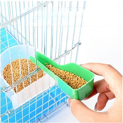 Green Bird Feeder Spoon for Your Garden