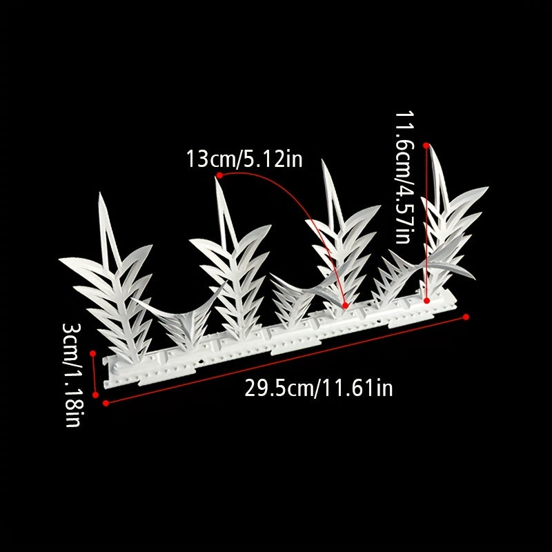 6pcs Balcony Cat Fence Roof Anti Climb Bird Spikes