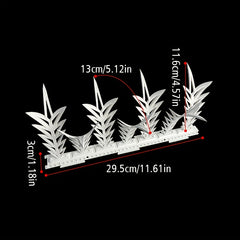 6pcs Balcony Cat Fence Roof Anti Climb Bird Spikes