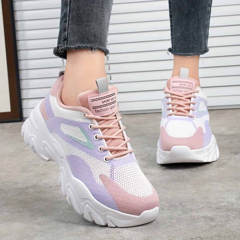 Women's Thick Bottom Training Shoes Comfortable Sports Shoes